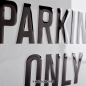 Preview: Blechschild BMW Parking Groß 3